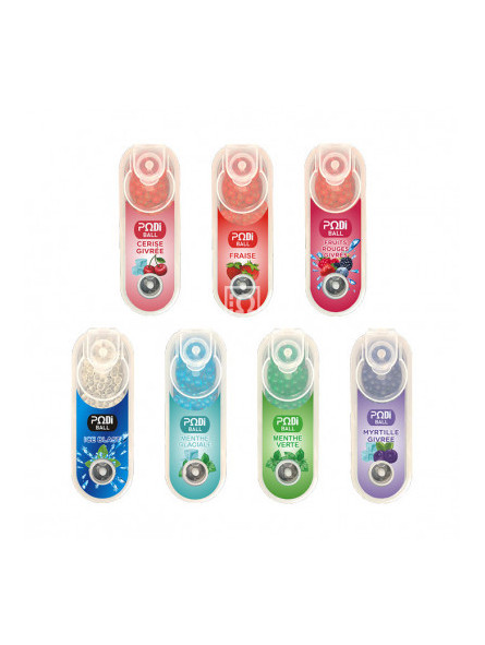 Podiball - Capsules Aromatiques - Boîtes Rectangulaires (boîte de 30pcs) Podiball - Capsules Aromatiques - Boîtes Rectangulaires (boîte de 30pcs)
