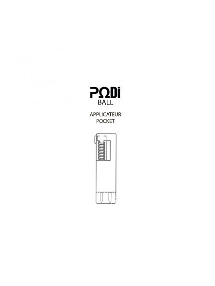 Podiball - Applicateur Pocket À Remplir Podiball - Applicateur Pocket À Remplir